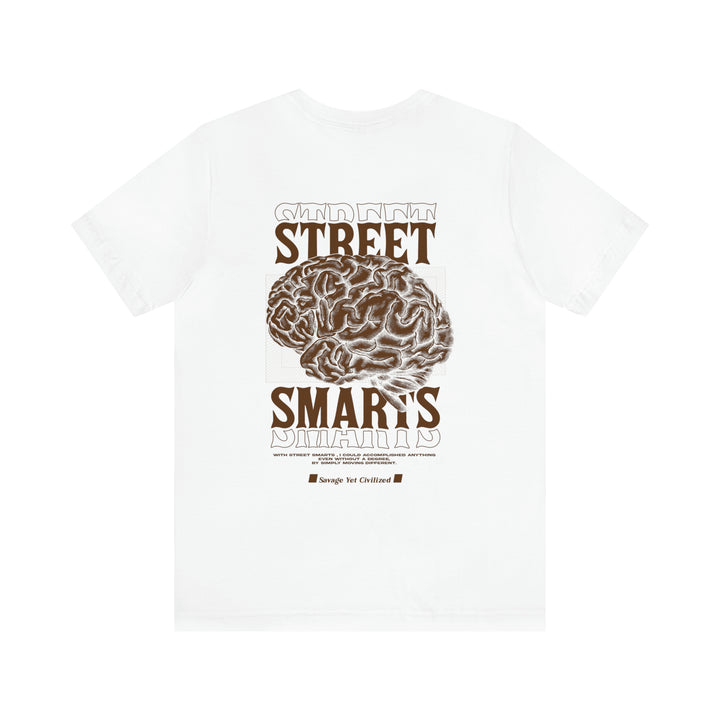 Street Smarts Jersey Short Sleeve Tee - ( BROWN )