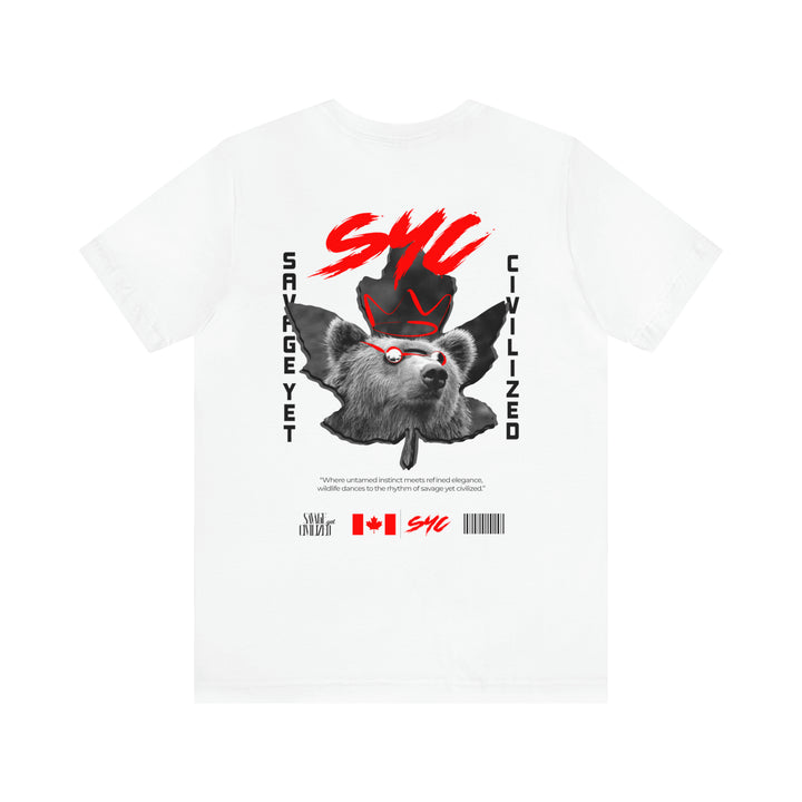 Reppin Canada- Short Sleeve Tee (white)