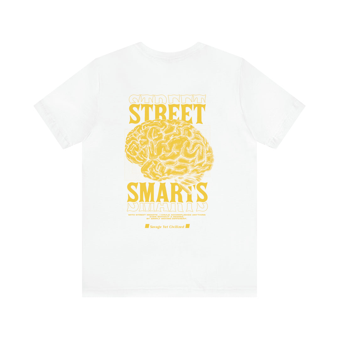 Street Smarts Jersey Short Sleeve Tee- ( mustard )