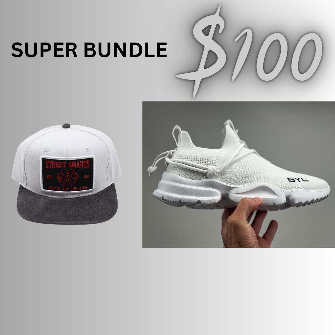 Custom Sneakers & Hat