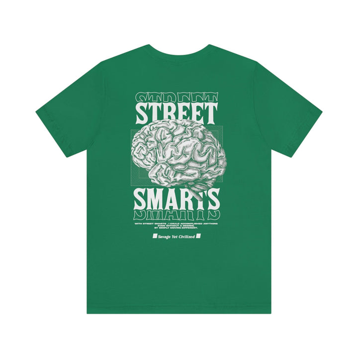 STREET SMARTS Short Sleeve Tee (Green)