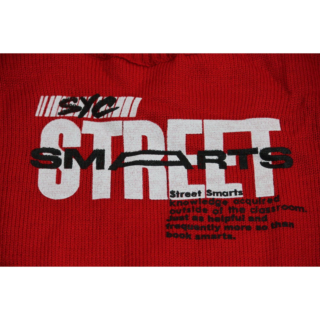 Street Smarts - Sweater & Beanie - (Red)