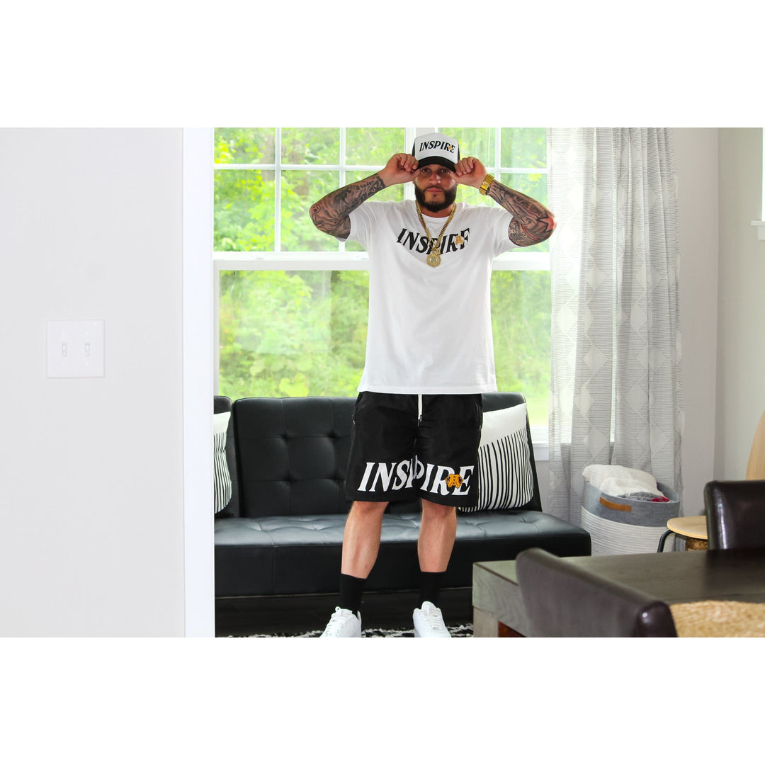 Men's Nylon Shorts - "Inspire" Savage Yet Civilized Apparel