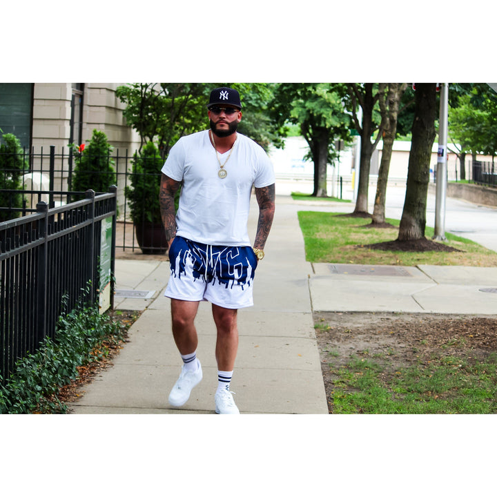 Mesh Gym Shorts "NEW YORK'S" Savage Yet Civilized Apparel