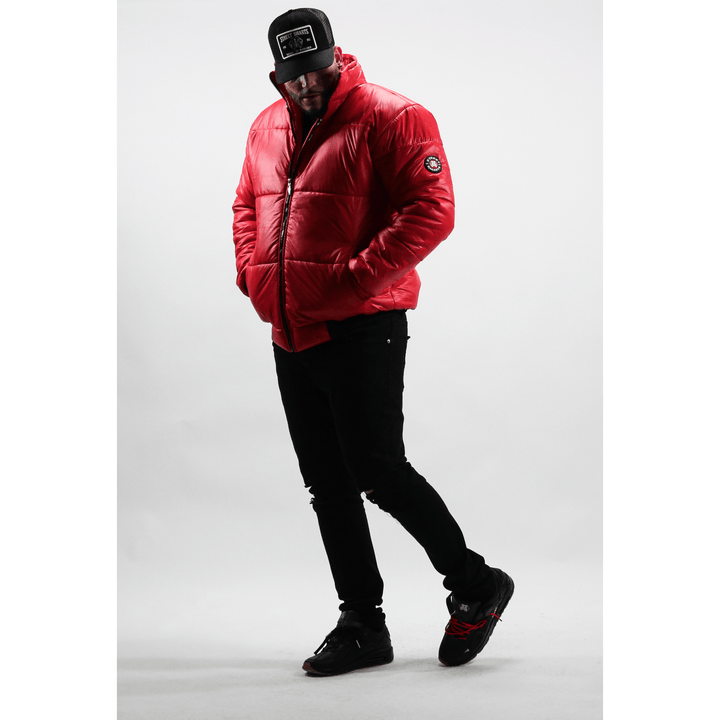 Street Smarts - Puffer Jacket  (RED)