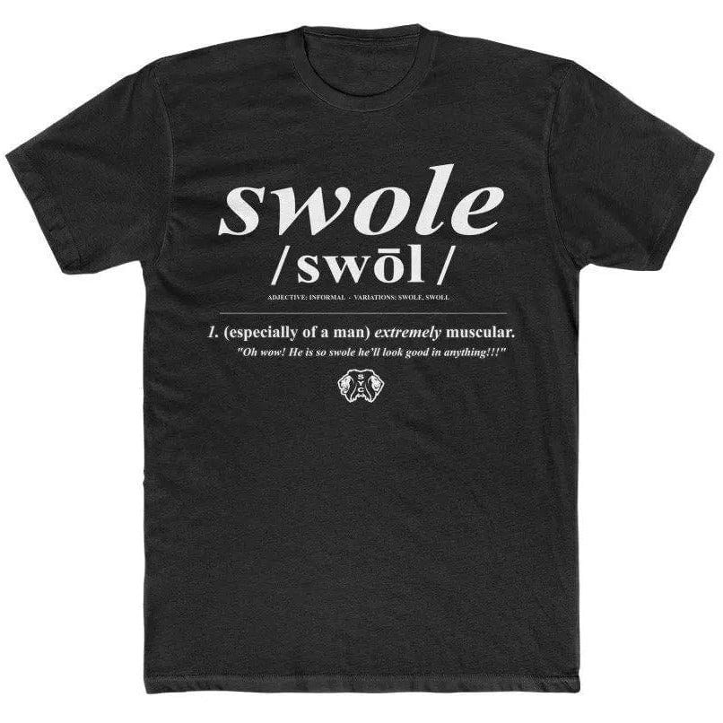 SWOLE- Men's Cotton Crew Tee Printify