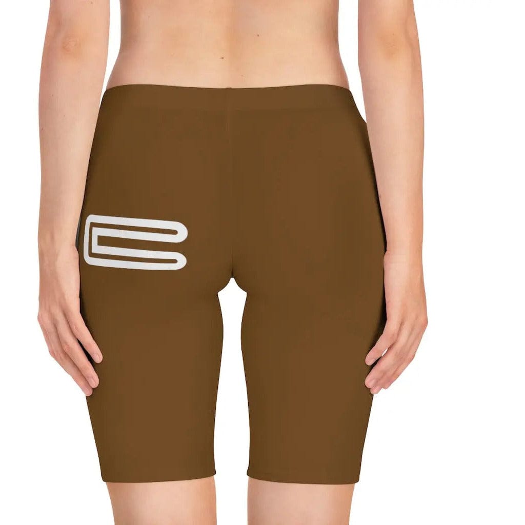 SYC- Women's Bike Shorts ( BROWN) Printify