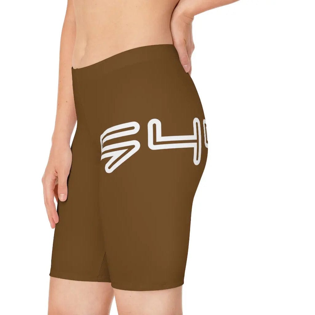 SYC- Women's Bike Shorts ( BROWN) Printify