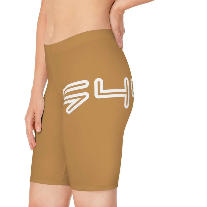 SYC- Women's Bike Shorts (TAN) Printify