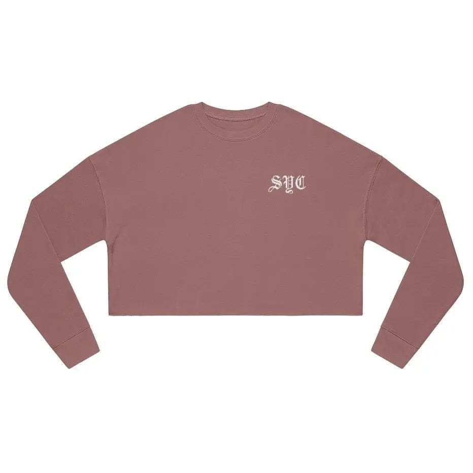 SYC-Women's Cropped Sweatshirt Printify