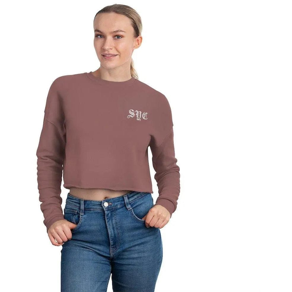 SYC-Women's Cropped Sweatshirt Printify