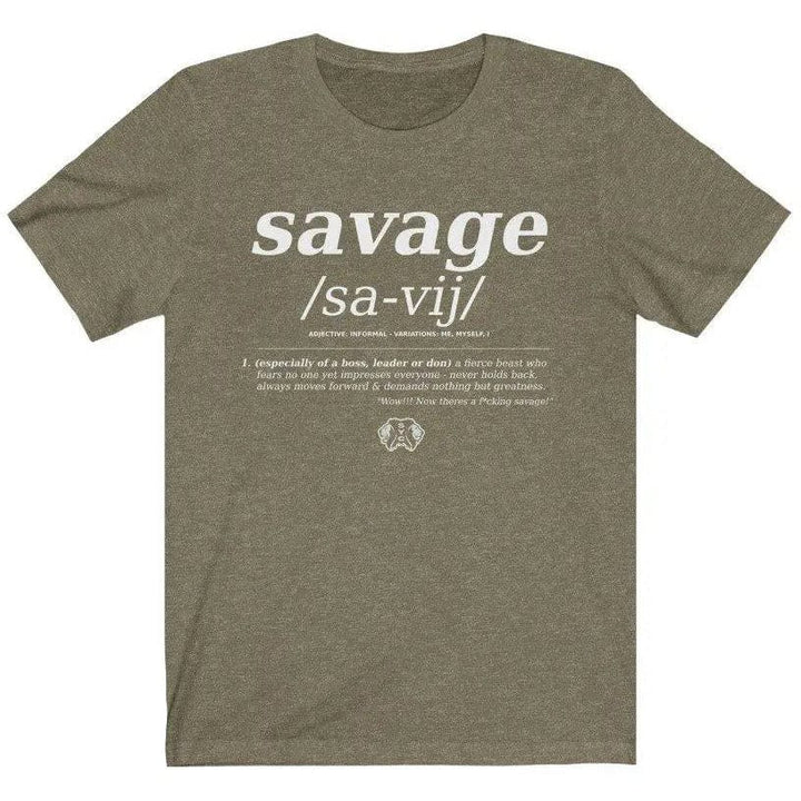 Savage-  Short Sleeve Tee Printify