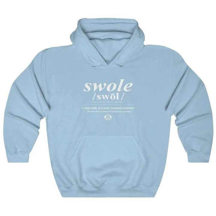 Swole- Hooded Sweatshirt Printify