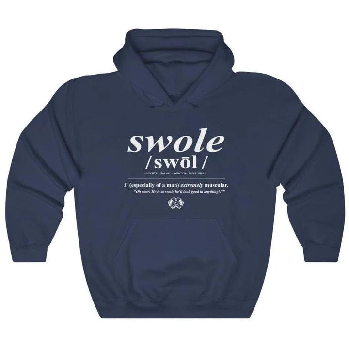 Swole Hooded Sweatshirt Printify