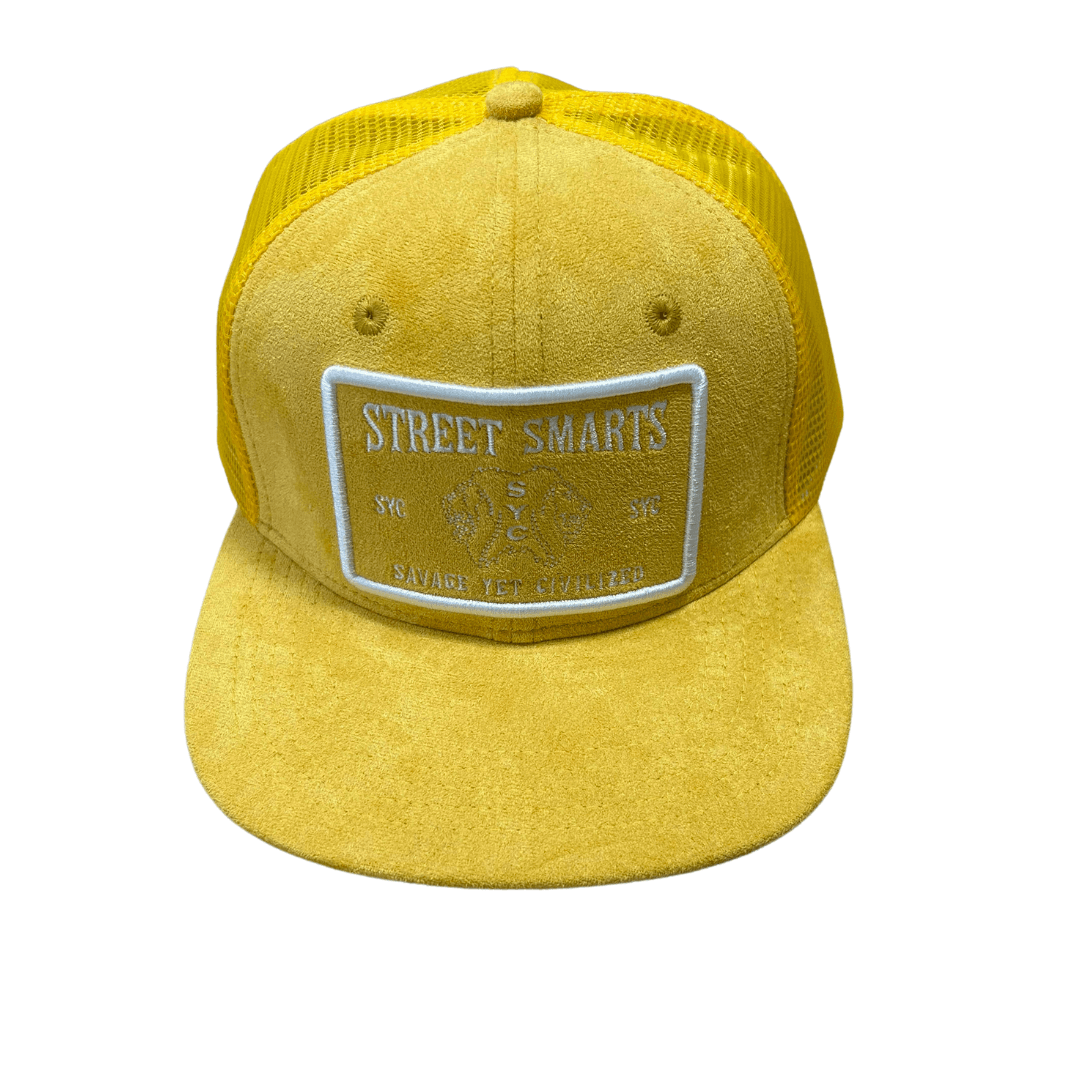 Paisley Trucker Hat - (Street Smarts) Mustard Hat