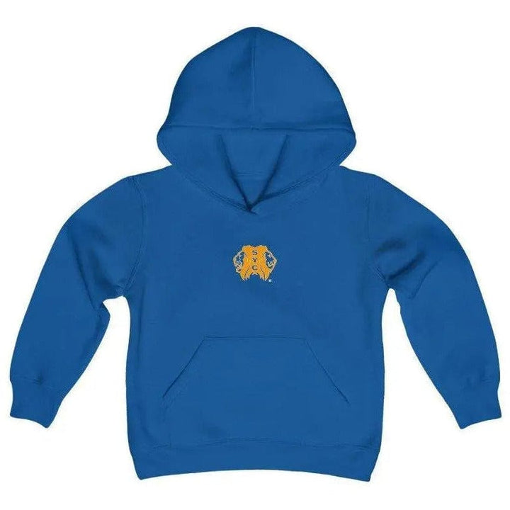 Youth ANGRY BEAR- Hooded Sweatshirt Printify