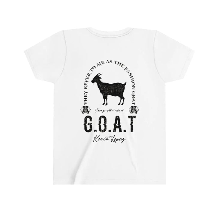 Youth Short Sleeve Tee - fashion goat Printify