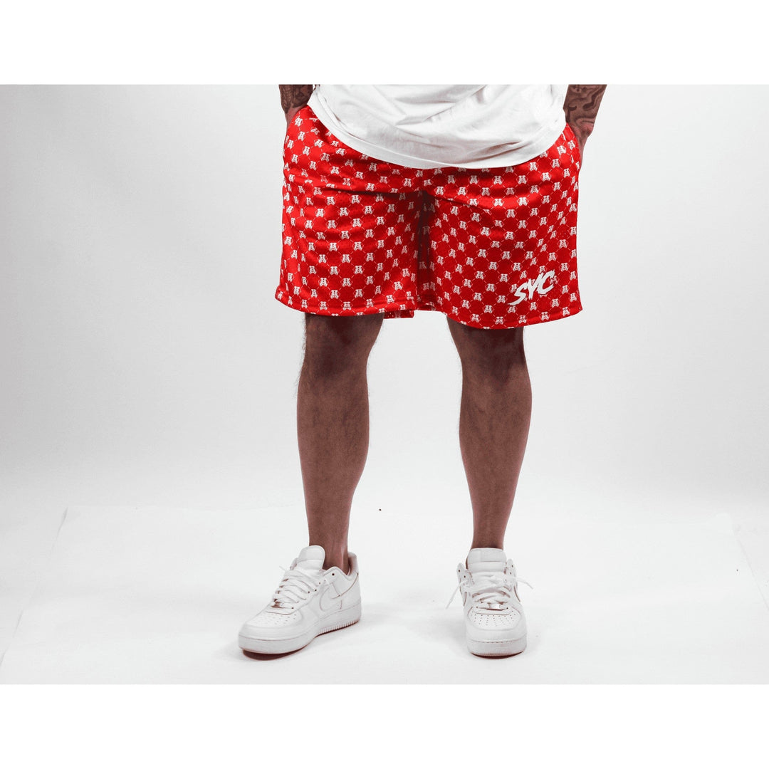 mesh shorts mens - Red Chilli Savage Yet Civilized Apparel